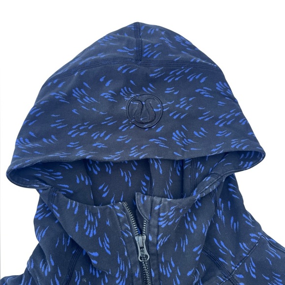 Lululemon Scuba Hoodie III Terry Jacket Pitter Patter Women’s Size 4 - Picture 2 of 11